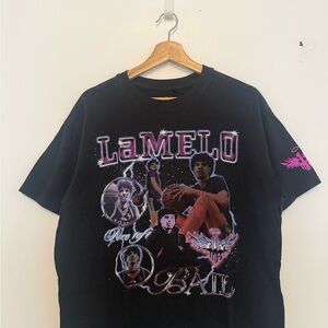 Puma Lamelo Ball Black Graphic Tee